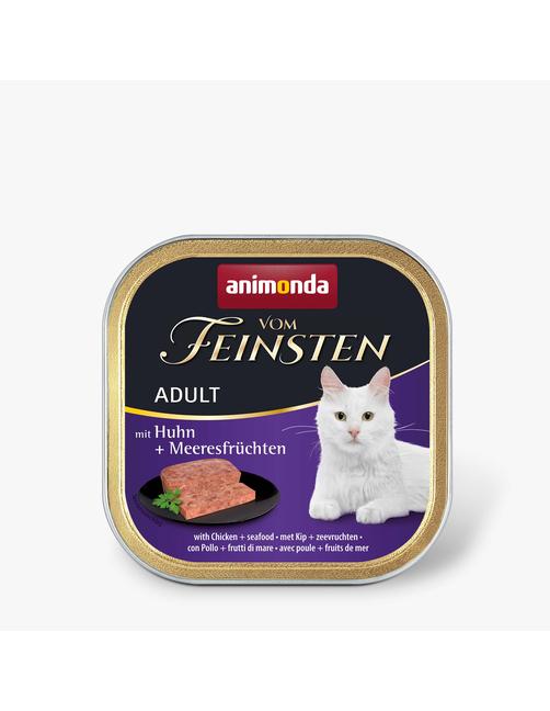 Vom Feinsten Adult mit Huhn + Meeresfrüchten 32 x 100 g