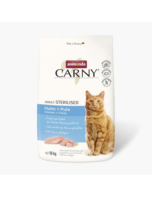 Carny Adult Sterilised Huhn + Pute 10 kg