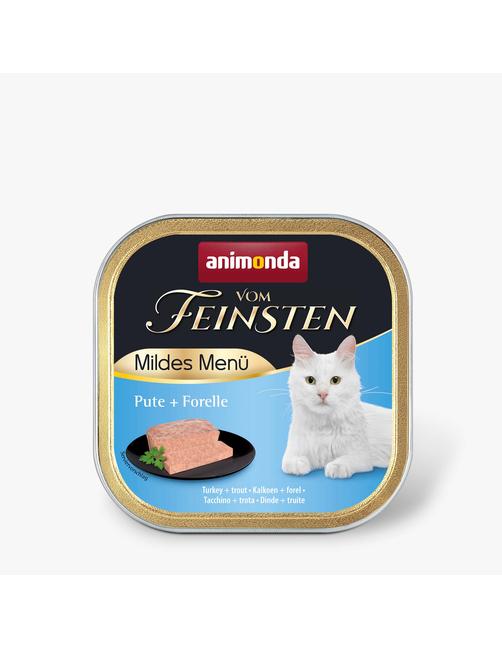 Vom Feinsten Adult Mildes Menü Pute + Forelle 32 x 100 g