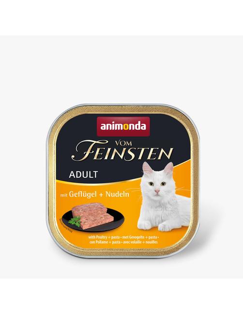 Vom Feinsten Adult mit Geflügel + Nudeln 32 x 100 g