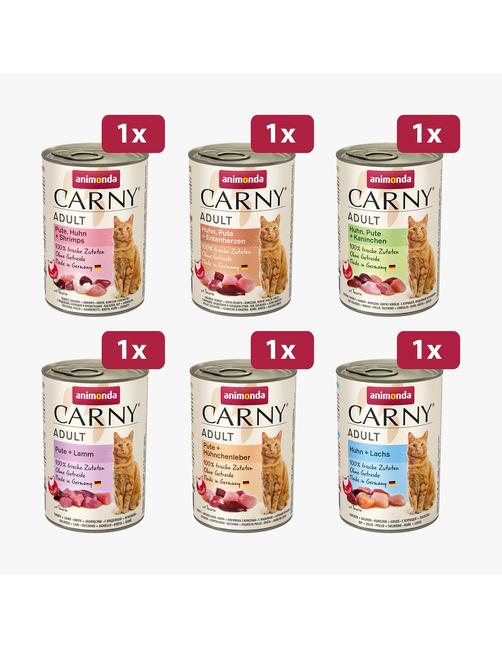 Carny Adult Geflügel Variation 6 x 400 g