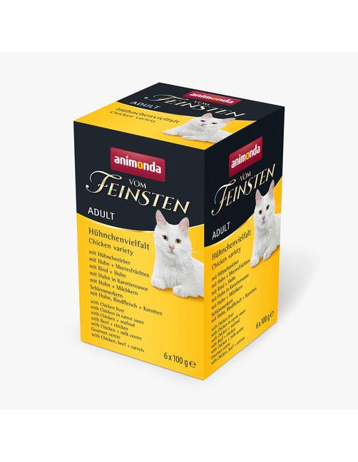Vom Feinsten Adult Hühnchenvielfalt 6 x 100 g
