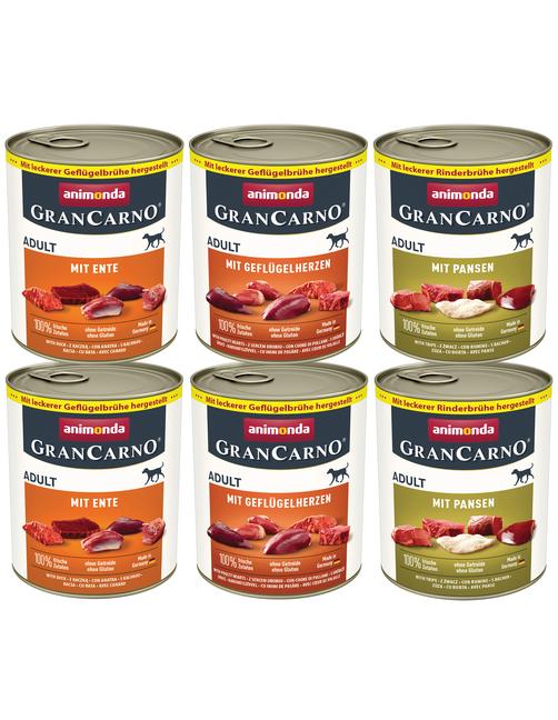 Grancarno Adult Deftige Variation 6 x 800 g