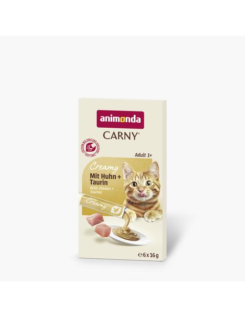 Carny Adult Creamy mit Huhn + Taurin 6 x 15 g