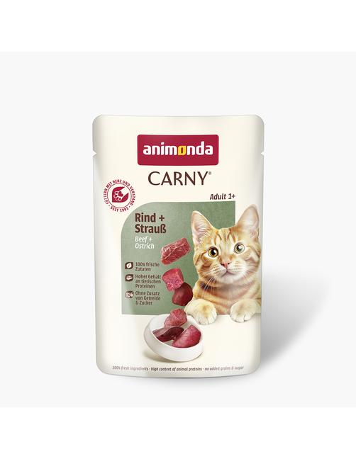 Carny Adult Rind + Strauß 12 x 85 g