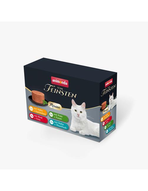 Vom Feinsten Adult Mousse Mousse-Vielfalt 12 x 85 g