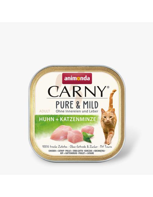 Carny Adult Pure &Amp; Mild Huhn + Katzenminze 32 x 100 g