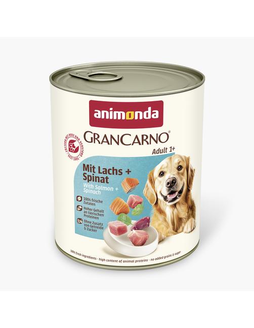 Grancarno Adult mit Lachs + Spinat 6 x 800 g