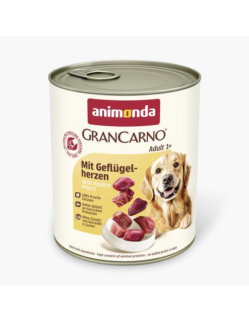 Grancarno Adult mit Geflügelherzen 6 x 800 g