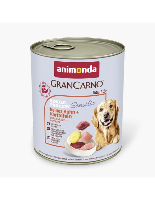 Grancarno Adult Sensitiv Reines Huhn + Kartoffeln 6 x 800 g
