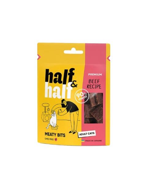 Premium Snack 90% Fleisch für Katzen Erwachsene Rind 50 g