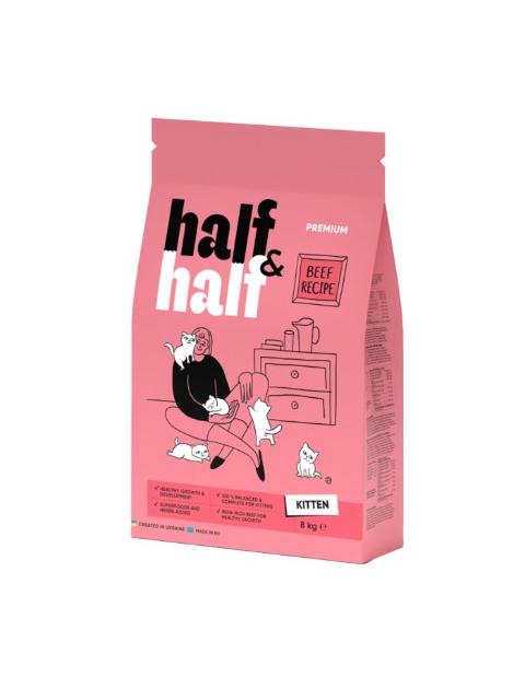 Premium Trockenfutter für Kätzchen Junior Rind 8 kg