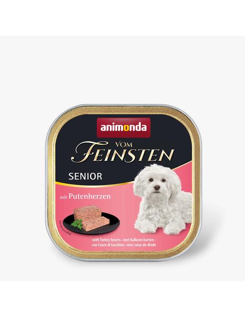 Vom Feinsten Senior mit Putenherzen 22 x 150 g