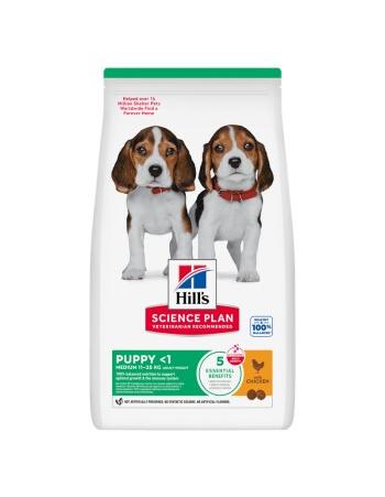 Science Plan Trockenfutter Hund, Medium Puppy, mit Huhn 18 kg