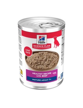Science Plan Nassfutter Hund, Mature Adult 7+, mit Rind 12 x 370 g