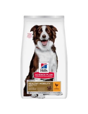 Science Plan Trockenfutter Hund, Healthy Mobility, Medium Adult, mit Huhn 14 kg