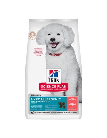 Science Plan Trockenfutter Hund, Hypoallergenic, Small & Mini Adult, mit Lachs 6 kg