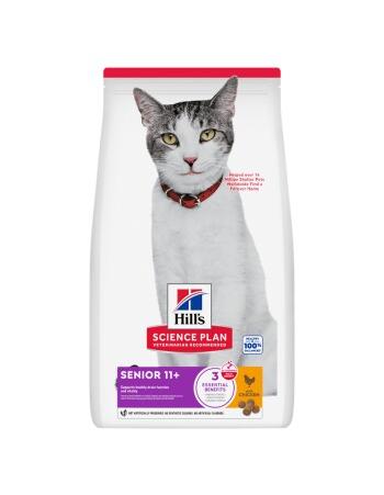 Science Plan Trockenfutter Katze, Senior, mit Huhn 3 kg