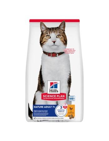 Science Plan Trockenfutter Katze, Mature Adult, mit Huhn 3 kg
