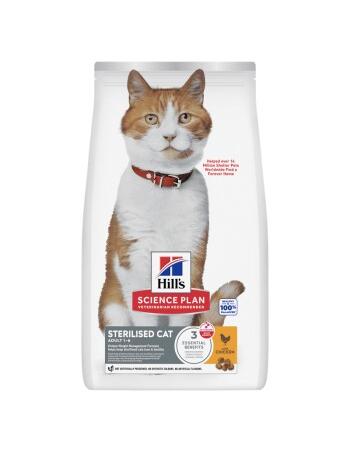 Science Plan Trockenfutter Katze, Adult, Sterilised mit Huhn 10 kg