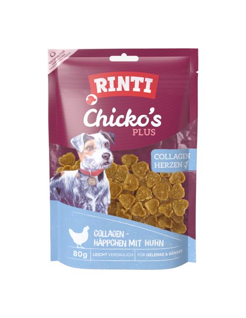 Chicko's Plus Collagen Hearts Sparpaket Huhn 80 g