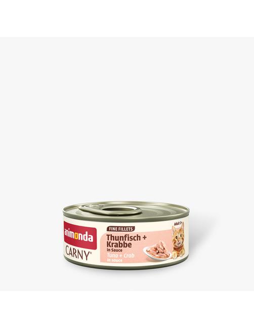Carny Adult Fine Fillets Weißer Thunfisch + Lachs in Gelee 12 x 60 g