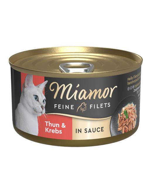 Feine Filets in Soße Thunfisch & Krebs 24 x 85 g