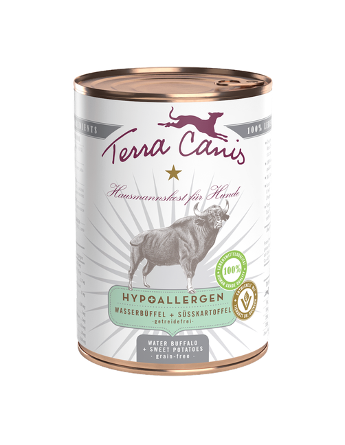 Terra Canis Hypoallergen | Wasserbüffel mit Süßkartoffel