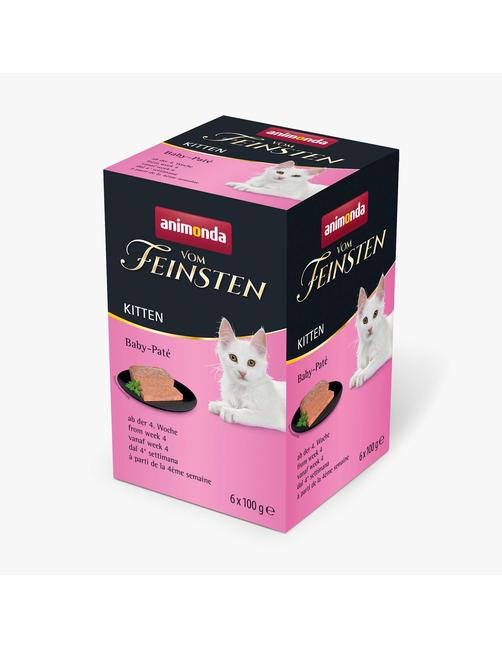 Vom Feinsten Kitten Baby Paté 6 x 100 g