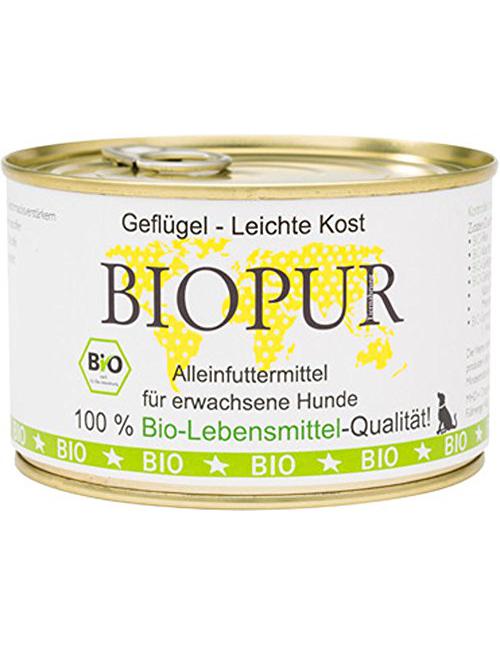 Bio Hundefutter Leichte Kost: Geflügel 400 g