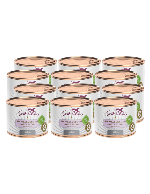 Hypoallergen | Strauß mit Pastinake 12 x 200 g