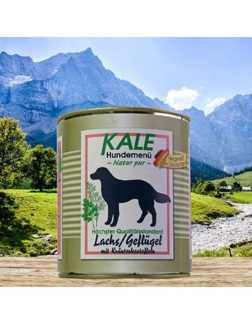 Hundefutter Lachs / Geflügel mit Kräuterkartoffeln 800 g