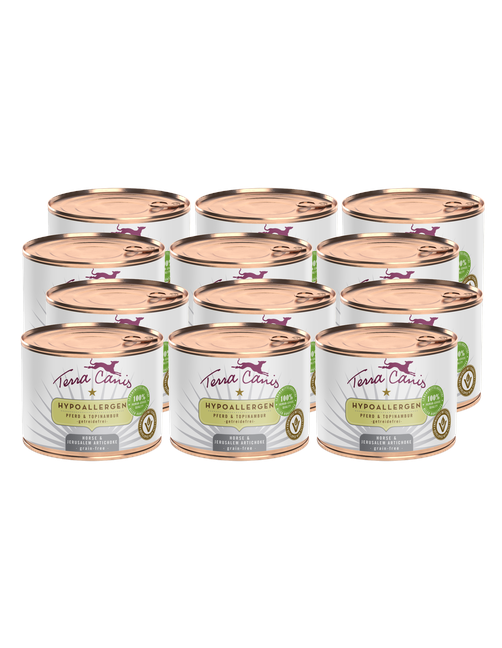 Hypoallergen | Pferd mit Topinambur 12 x 200 g