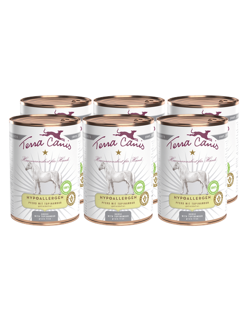 Terra Canis Hypoallergen | Pferd mit Topinambur