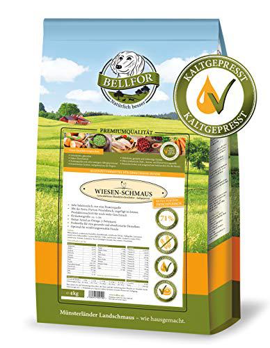 Getreidefrei Kaltgepresst Wiesen-Schmaus - Huhn 4 kg