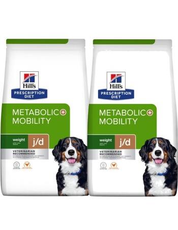 Prescription Diet Metabolic + Mobility 2 x 12 kg