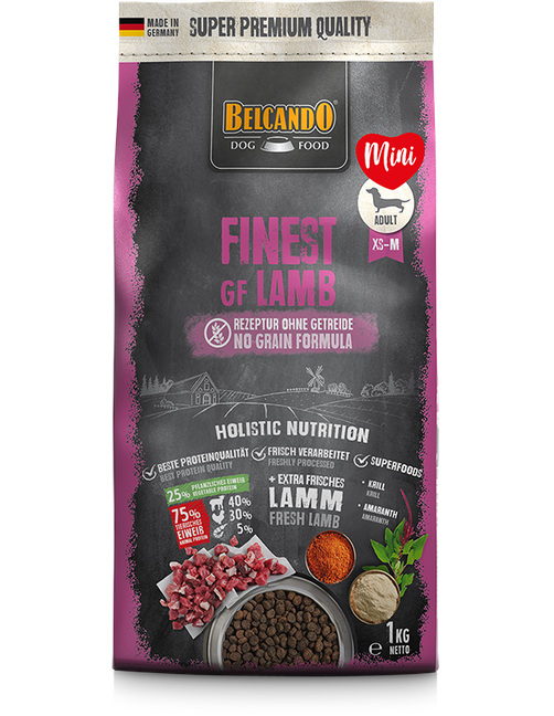 Finest GF Lamb 1 kg