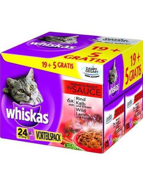 Herzhaftes Ragout in Sauce 24 x 100 g