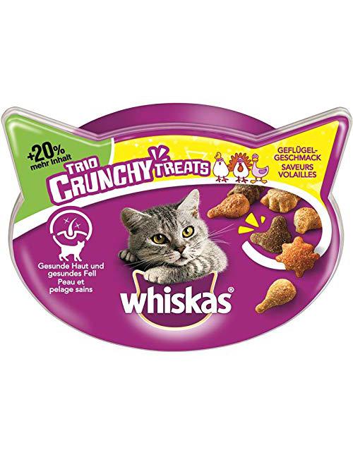 Whiska Trio Crunchy Treats Geflügelgeschmack 6 x 66 g