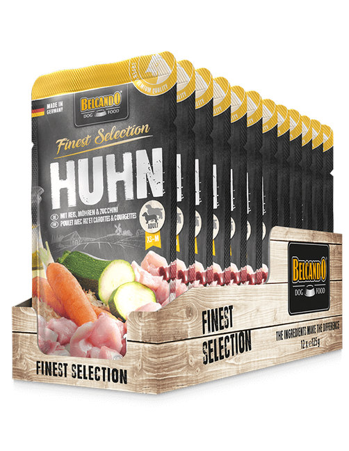 Huhn mit Reis, Möhren & Zucchini 1,5 kg