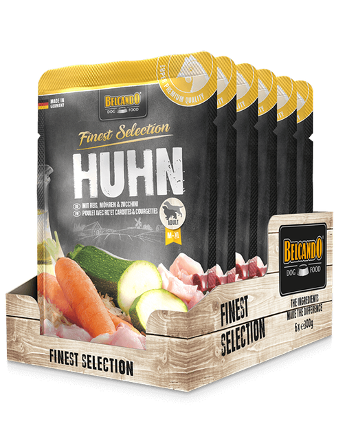 Huhn mit Reis, Möhren & Zucchini 1,8 kg