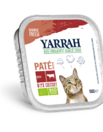 Bio-Katzenfutter Pastete mit Rind und Huhn 100 g