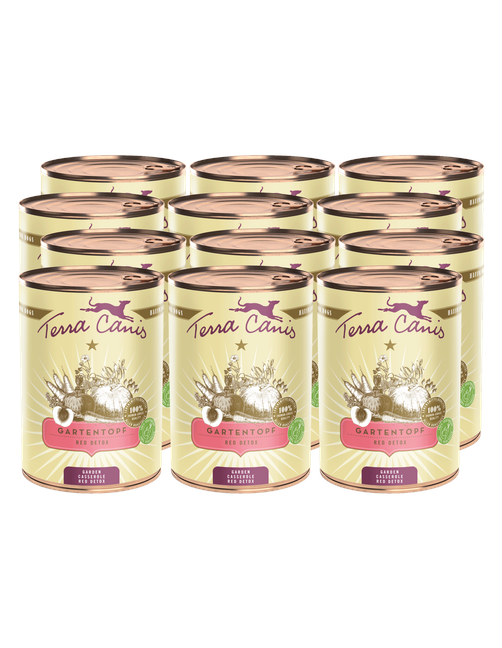 Gartentopf - Red Detox 12 x 400 g