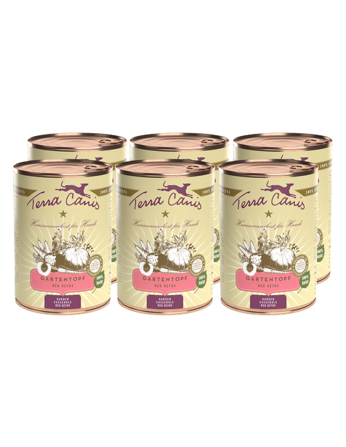 Terra Canis Gartentopf - Red Detox