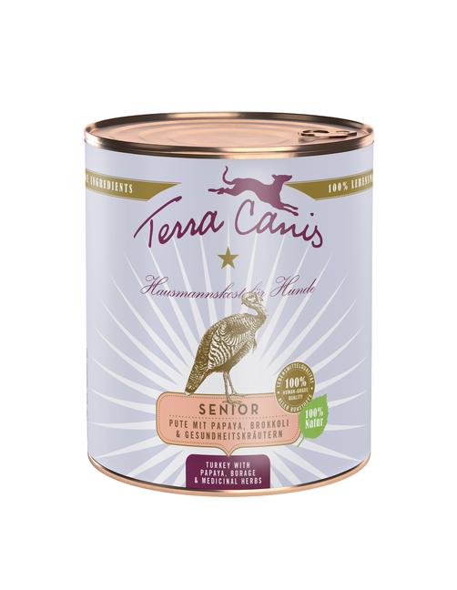 Terra Canis Senior | Pute mit Papaya, Brokkoli und Gesundheitskräutern