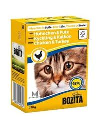 Häppchen in Soße mit Huhn & Pute 370 g