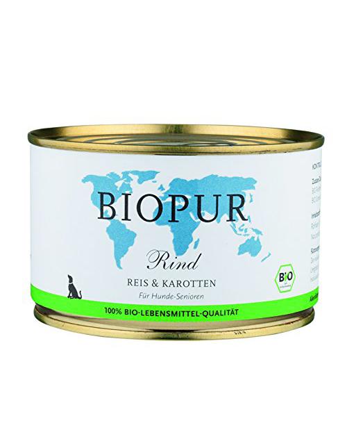 Senior: Rind, Reis & Karotten 12 x 400 g