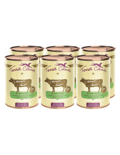 Metzgers Bestes | Rind Pur 6 x 400 g