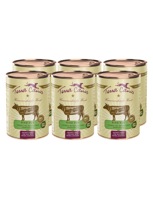 Terra Canis Metzgers Bestes | Rind Pur