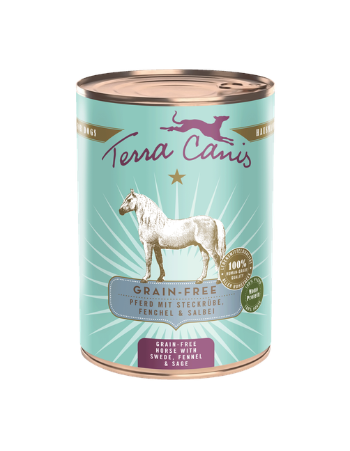Getreidefrei | Pferd mit Steckrübe, Fenchel und Salbei 400 g